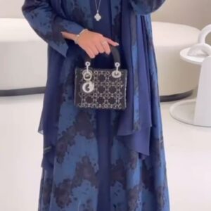 Printed Abaya SH-1-P1001 - Image 3