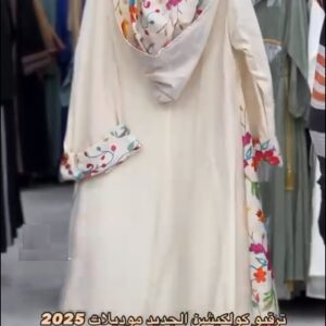 Hoodi abaya d-1022-1 - Image 3