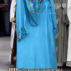 Hoodi abaya d-1022-1 - Image 1